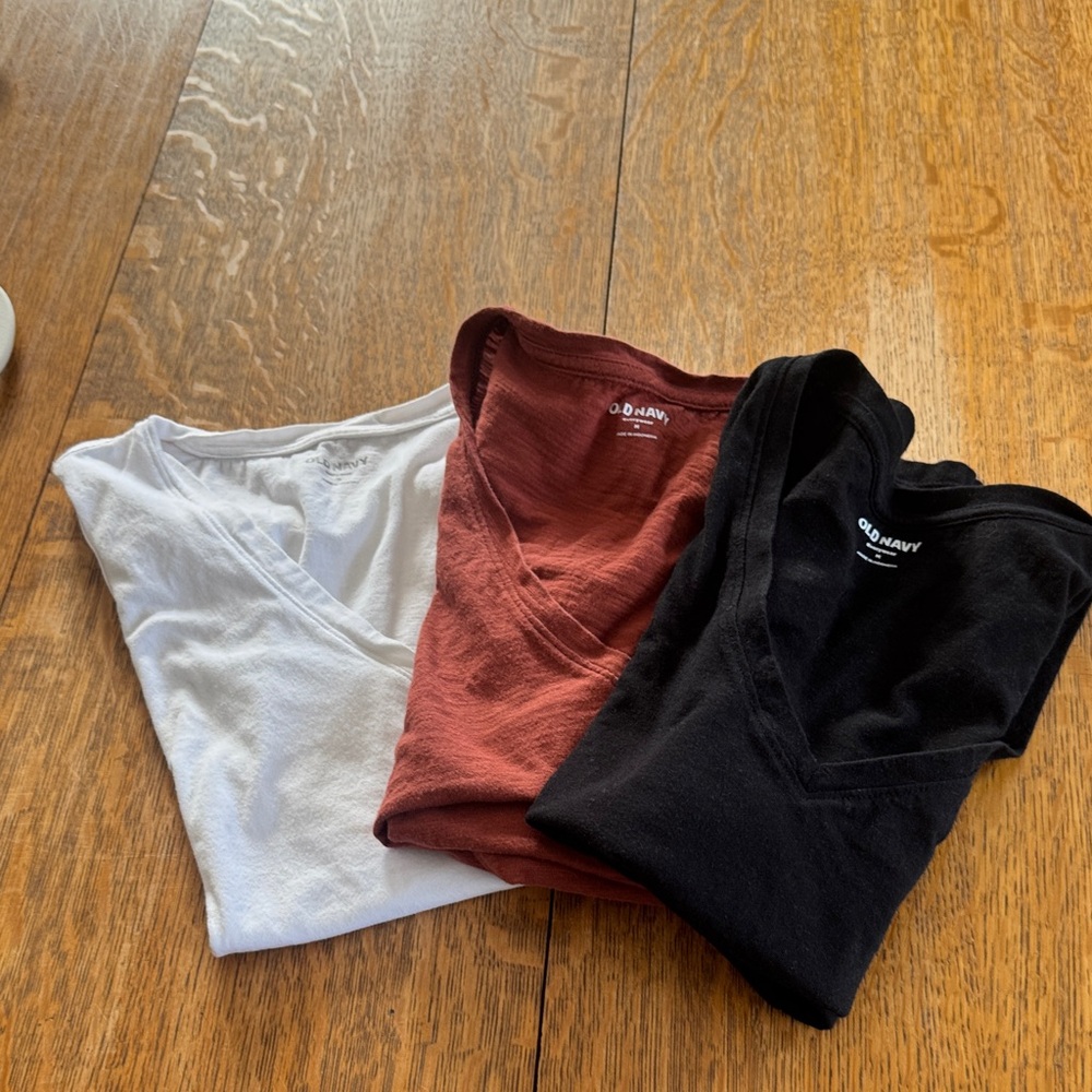 Old Navy Women's Tank Tops - White, Rust, Black